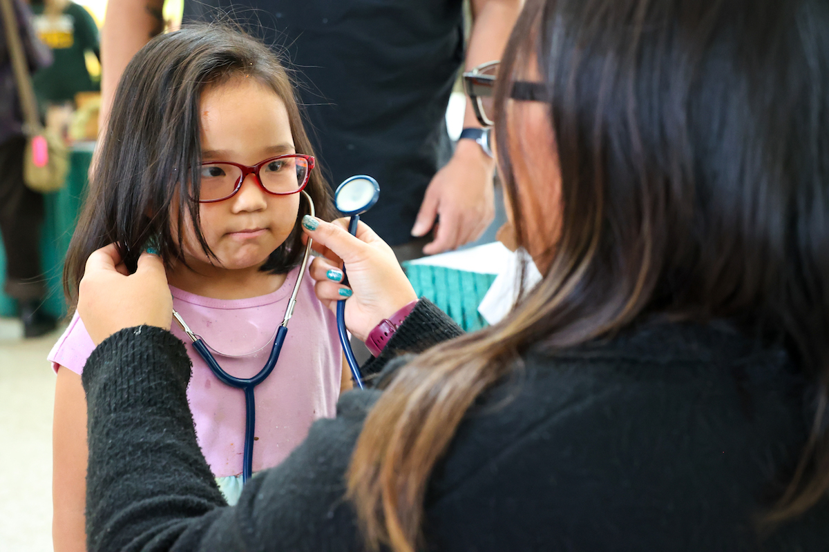 Children investigate health concepts and future careers at record